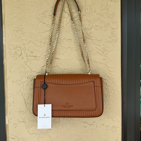 Les Petits Joueurs brand new gorgeous bag made in Italy, with tag - Picture 2 of 12